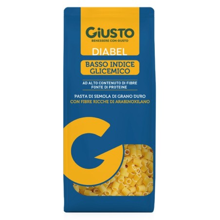 Giusto diabel basso indice glicemico pasta ditalini 400 g