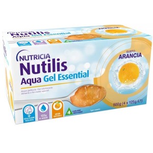Nutilis aqua gel arancia 4 pezzi da 125 g