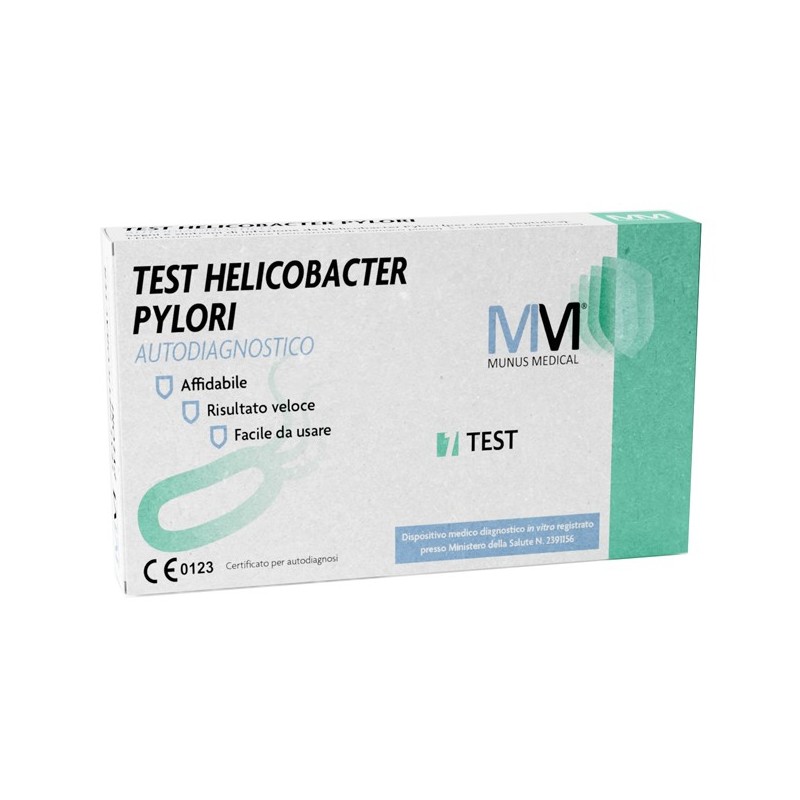 Munus medical test autodiagnostico antigene helicobacter pylori