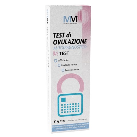 Munus medical test autodiagnostico di ovulazione 5 pezzi Munus medical test autodiagnostico di ovulazione 5 pezzi