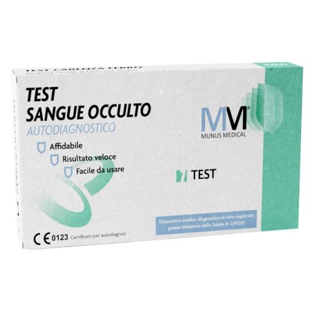 Munus medical test autodiagnostico sangue occulto Munus medical test autodiagnostico sangue occulto