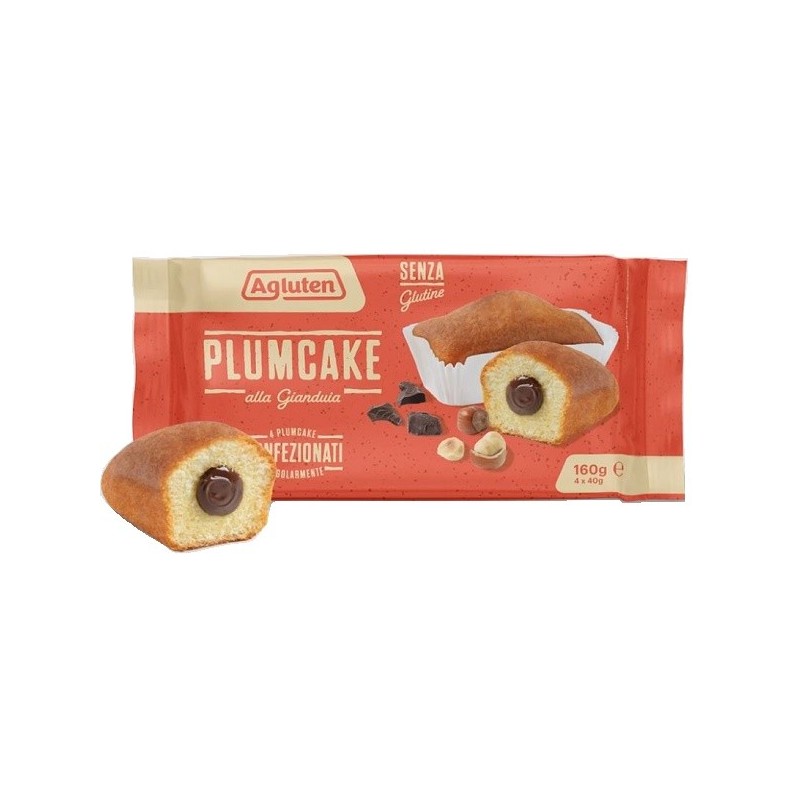 Agluten plumcake gianduia 160 g