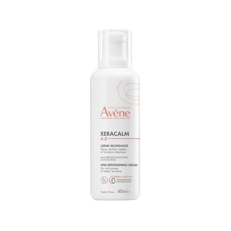 Eau thermale avene xeracalm ad crema liporestitutiva 400 mlnuova formulazione