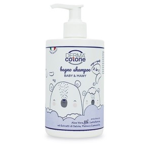 Dermacotone bagno shampoo 2 in 1 corpo e capelli baby & mamy500 ml