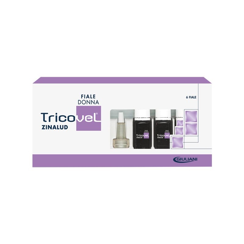 Tricovel zinalud donna 6 fiale