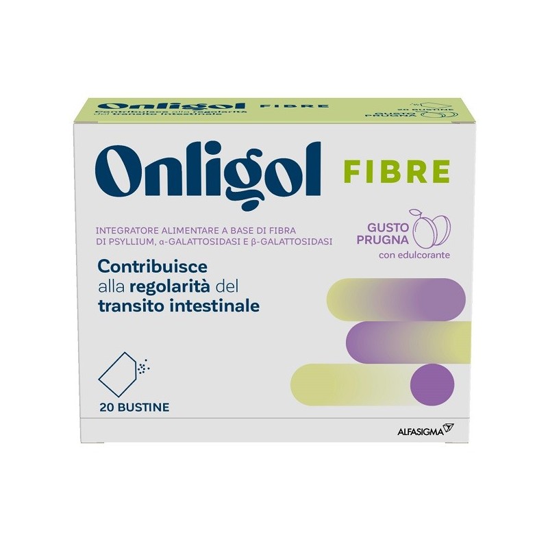 Onligol fibre prugna 20 bustine