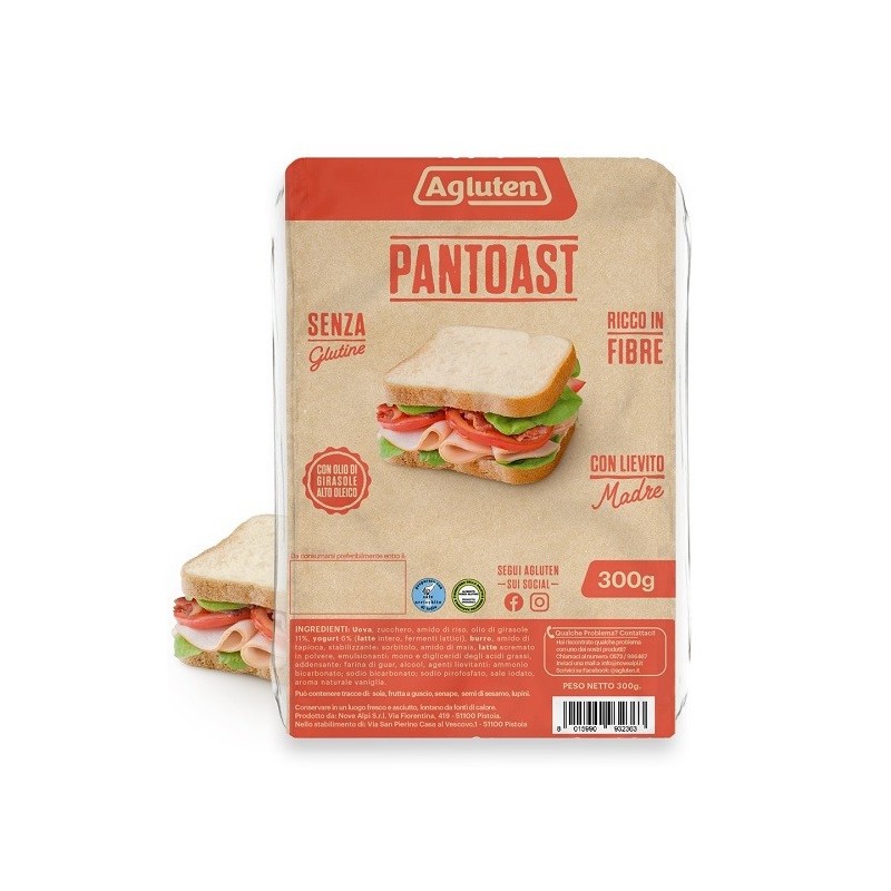 Agluten pantoast 300 g Agluten pantoast 300 g