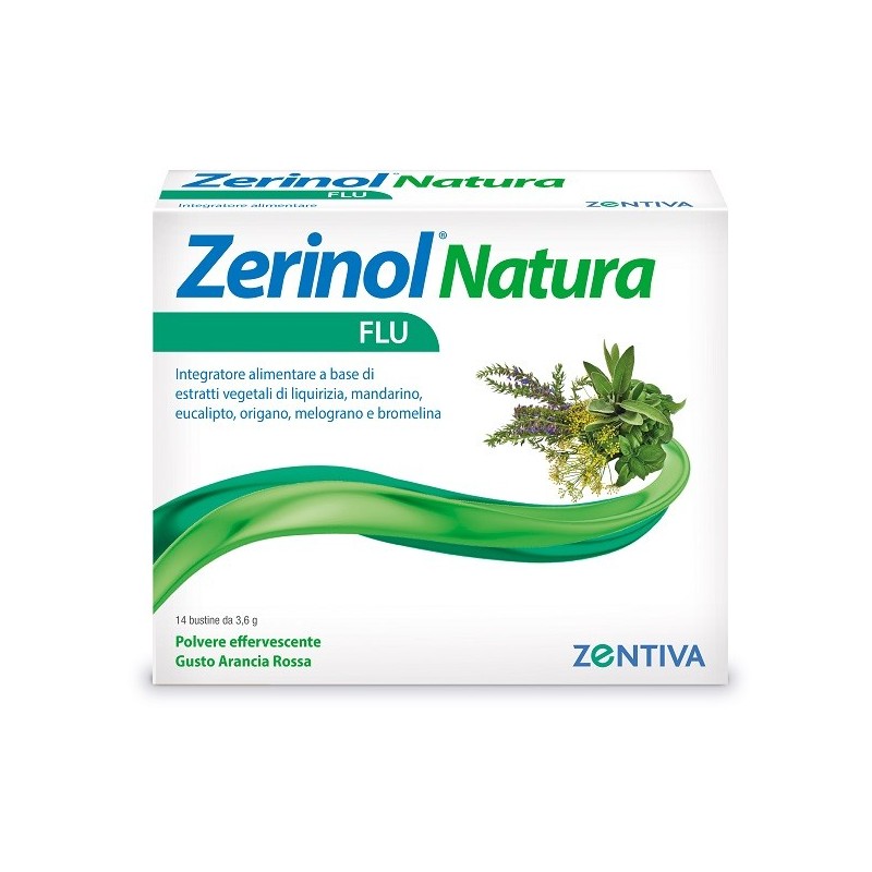 Zerinol natura flu 14 bustine