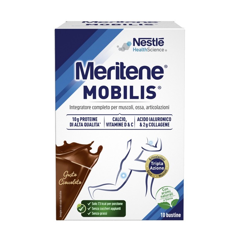 Meritene mobilis chocolate 8 10 bustine Meritene mobilis chocolate 8 10 bustine