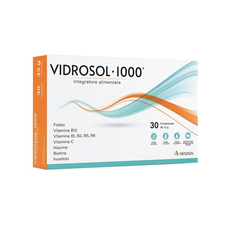 Vidrosol 1000 30 compresse Vidrosol 1000 30 compresse