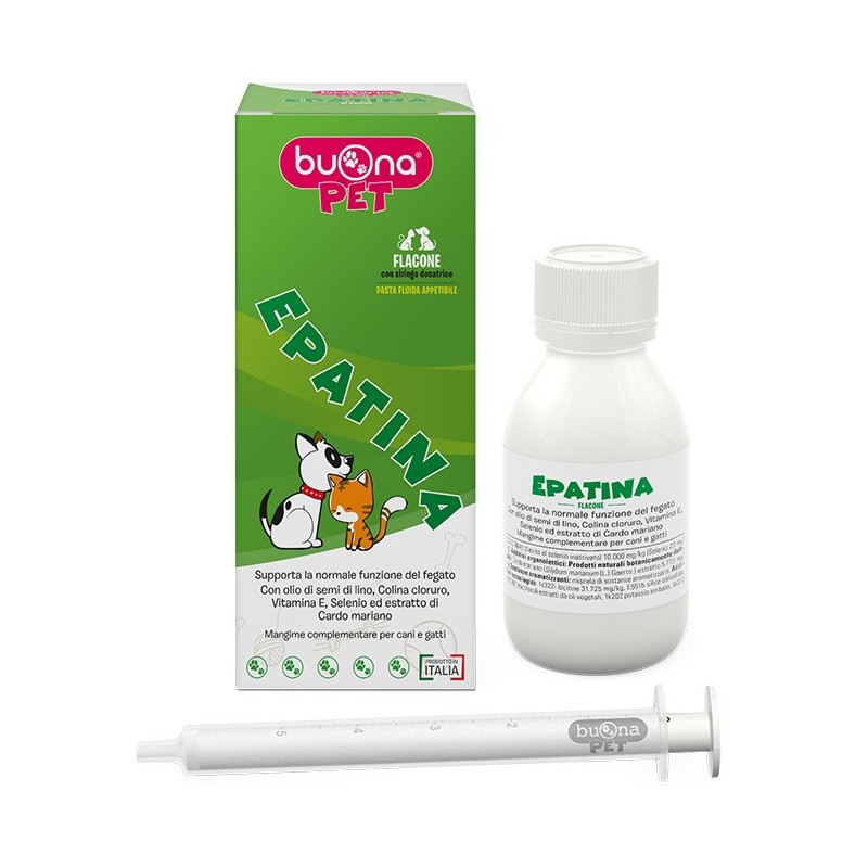 Epatina flacone pasta fluida appetibile 60 g Epatina flacone pasta fluida appetibile 60 g