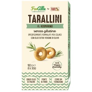 Foralle tarallini rosmarino 6 bustine x 30 g