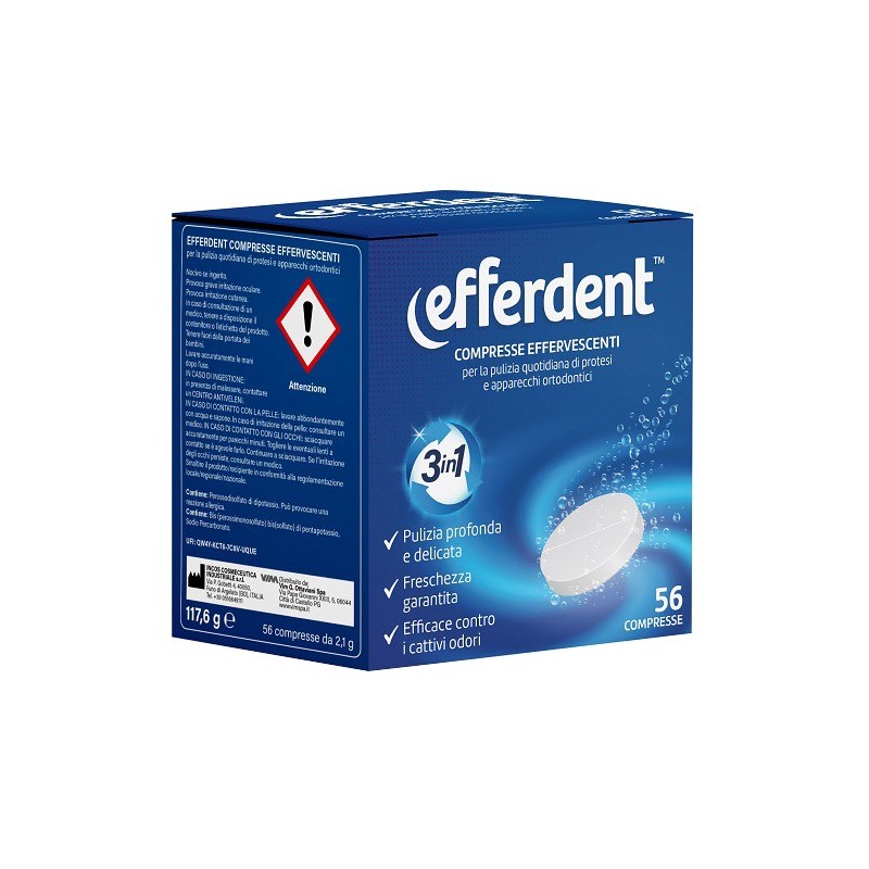Efferdent 56 compresse effervescenti