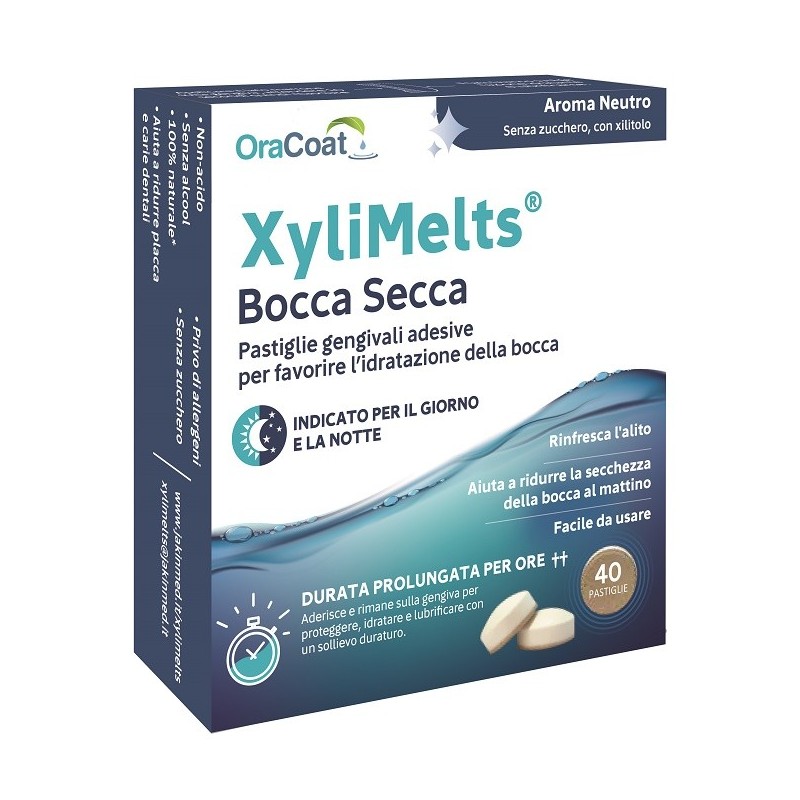 Xylimelts 40 pastiglie neutro Xylimelts 40 pastiglie neutro