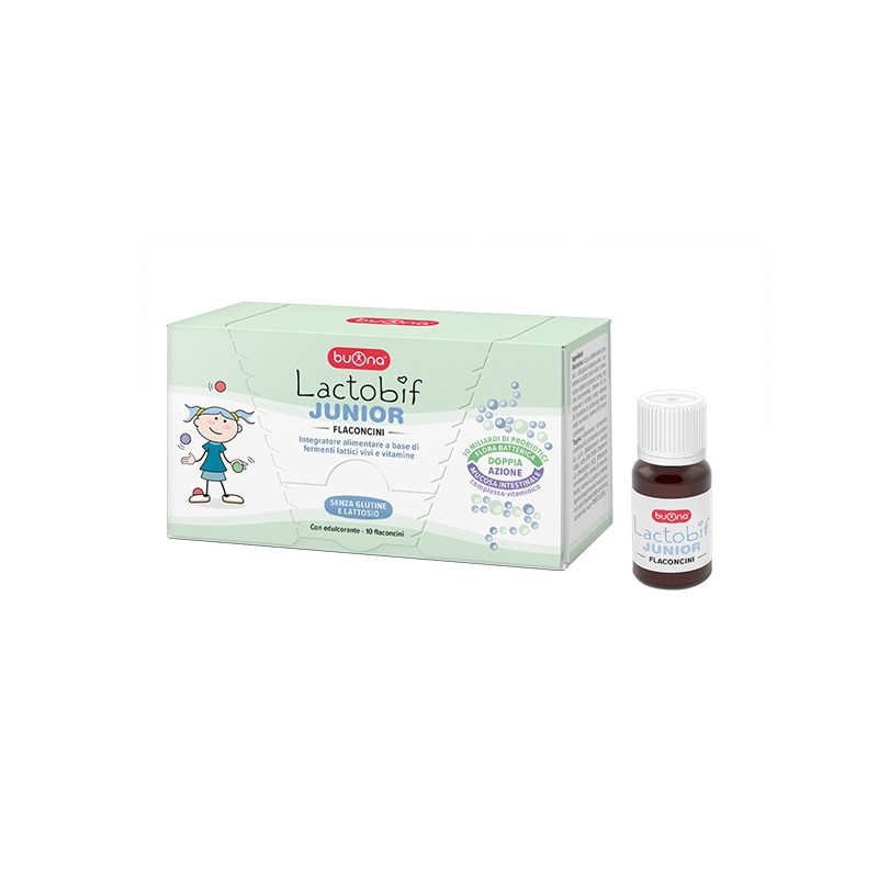 Lactobif junior 10 flaconcini da 10 ml Lactobif junior 10 flaconcini da 10 ml