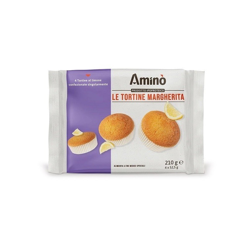 Amino' le tortine margherita 4 pezzi x 52,5g