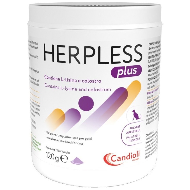 Herpless plus polvere 120 g Herpless plus polvere 120 g