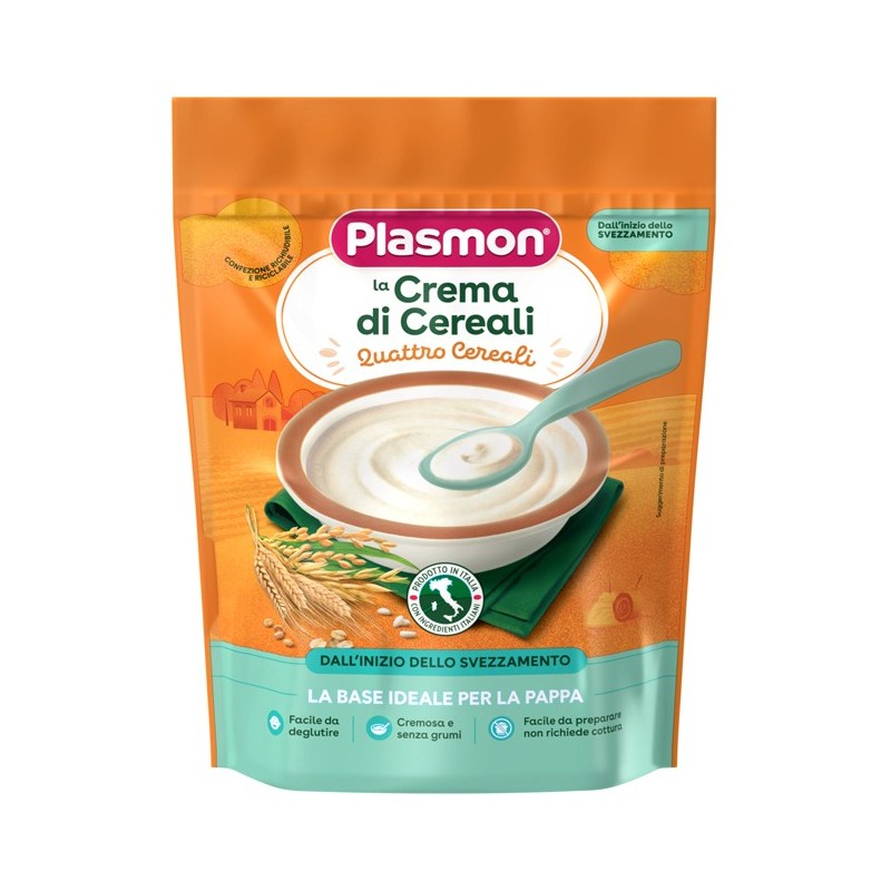 Plasmon cereali crema ai 4 cereali 200 g
