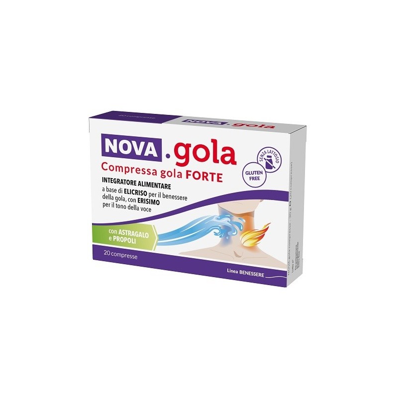 Nova gola forte 20 compresse Nova gola forte 20 compresse