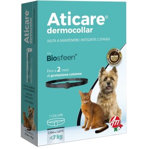 Aticare dermocollar cani piccoli e gatti con peso inferiorea 7 kg