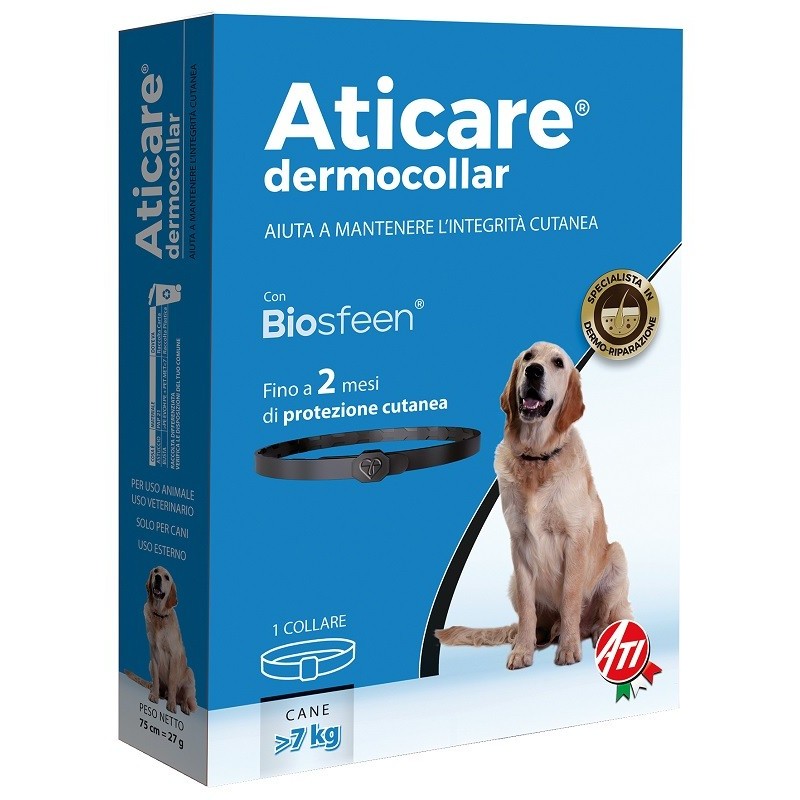 Aticare dermocollar cani con peso superiore a 7 kg Aticare dermocollar cani con peso superiore a 7 kg