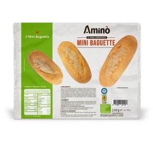 Amino' mini baguette 3 pezzi da 50 g