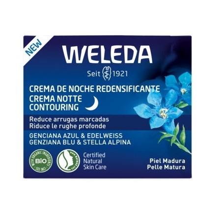 Crema notte contouring genziana blu & stella alpina 40 ml
