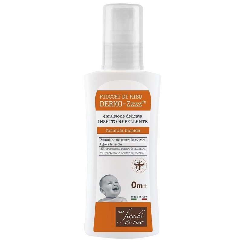 Fiocchi di riso dermo zzzz emulsione delicata repellente 0 mesi + 100 ml