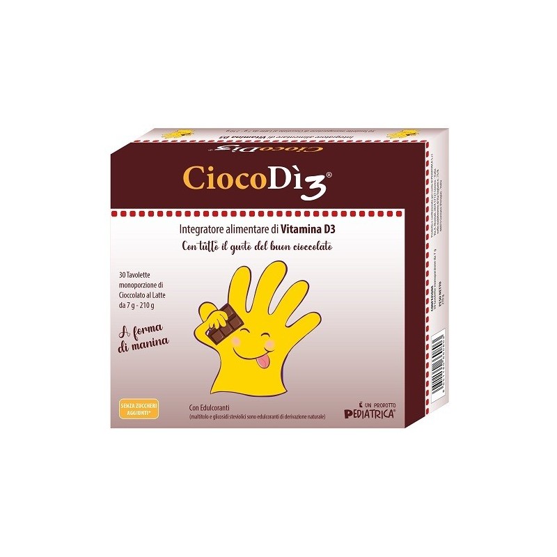 Ciocodi3 30 tavolette di cioccolato