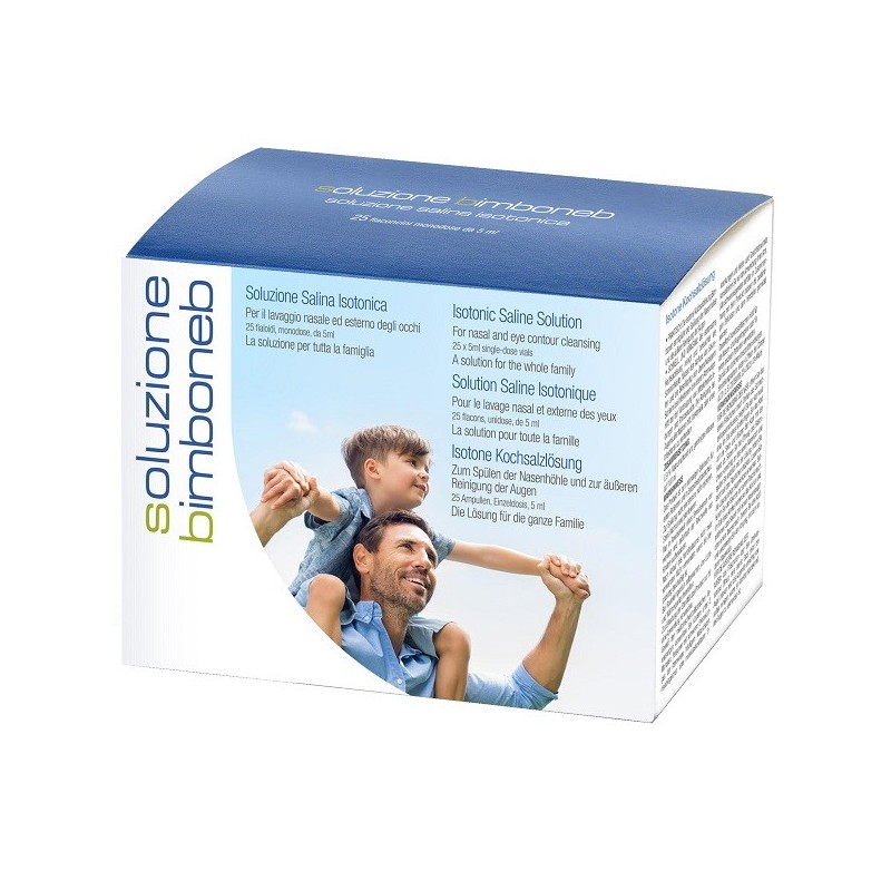Bimboneb soluzione isotonica 25 fiale da 5 ml