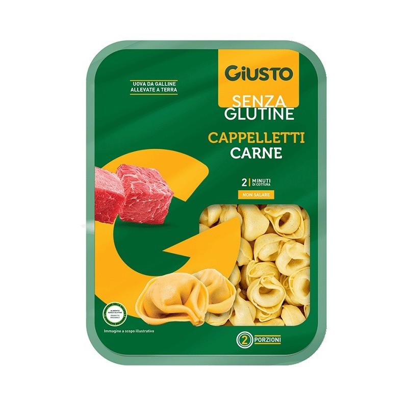 Giusto senza glutine cappelletti di carne 250 g