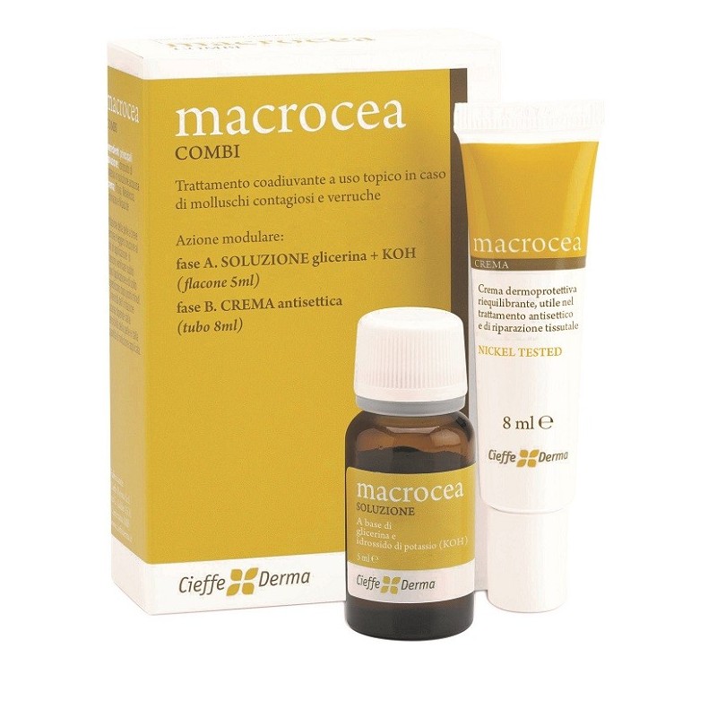 Macrocea combi soluzione 5 ml + crema 8 ml