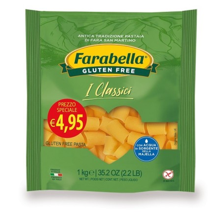 Farabella mezzi rigatoni promo 1 kg Farabella mezzi rigatoni promo 1 kg
