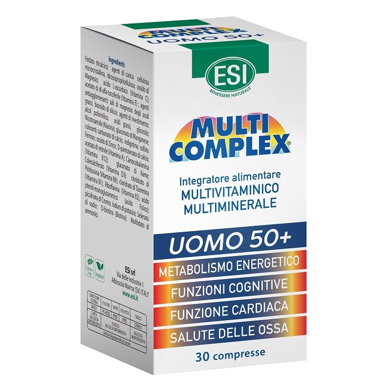 Esi multicomplex uomo 50+ 30 compresse