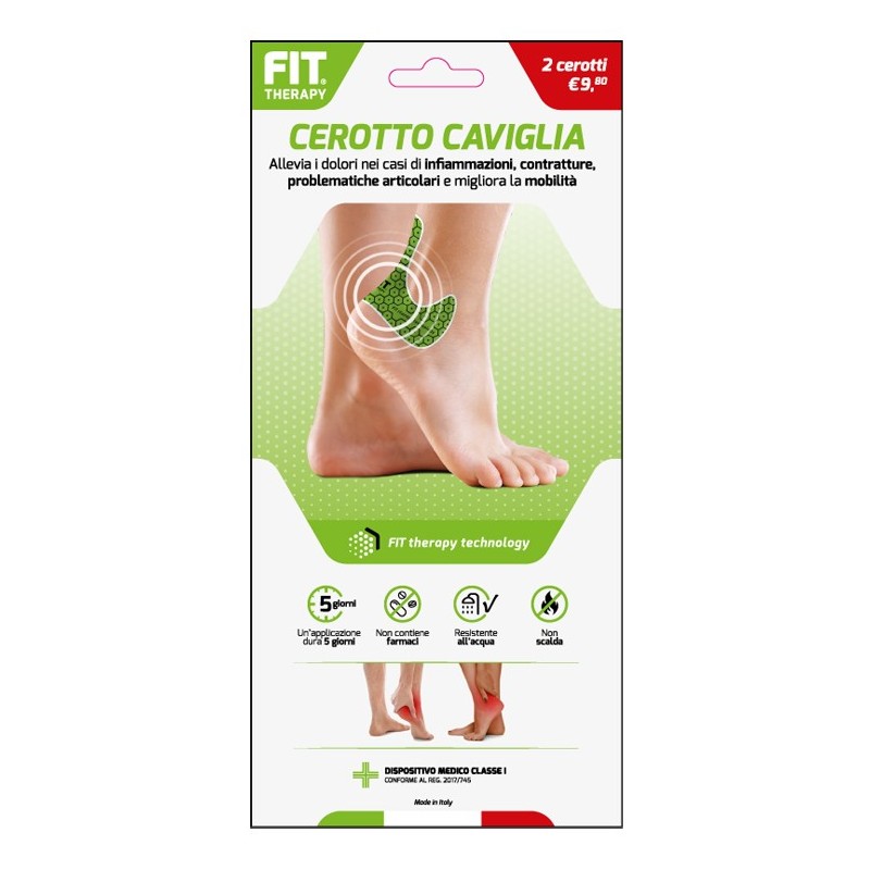 Fit therapy cerotto caviglia 2 pezzi