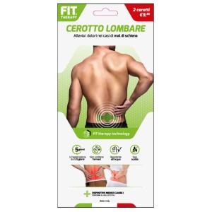 Fit therapy cerotto lombare 2 pezzi