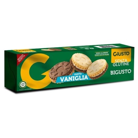 Giusto senza glutine bigusto vaniglia 120 g