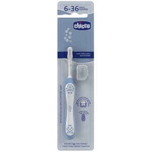 Chicco spazzolino 6 mesi+ azzurro
