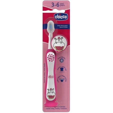 Chicco spazzolino 3-6 years rosa