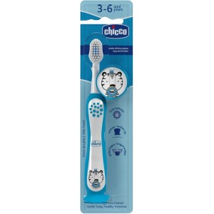 Chicco spazzolino 3-6 years azzurro