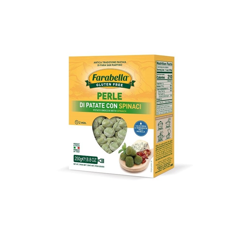 Farabella perle patate spinaci 250 g