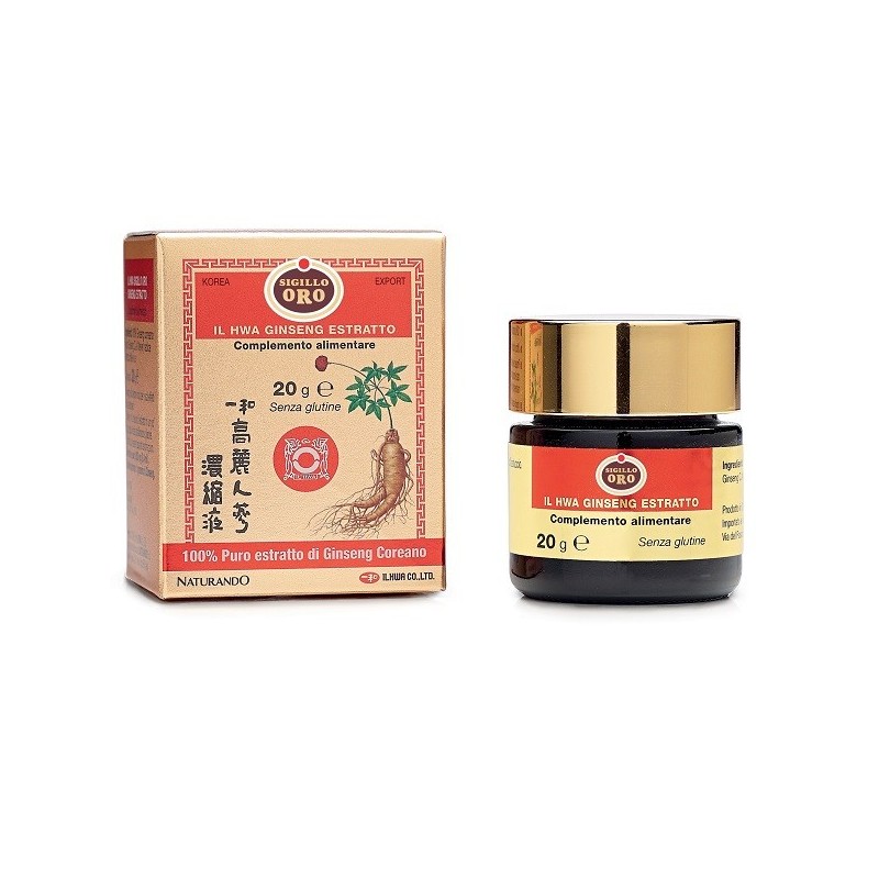 Ginseng il hwa estratto 20 g Ginseng il hwa estratto 20 g