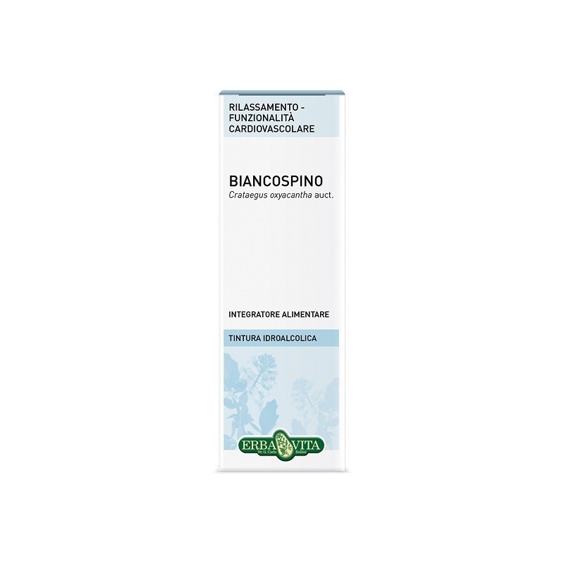 Biancospino fiori foglie soluzione idroalcolica 50 ml Biancospino fiori foglie soluzione idroalcolica 50 ml