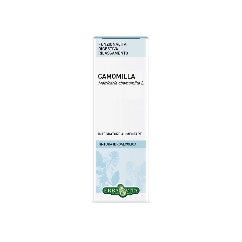 Camomilla fiori soluzione idroalcolica 50 ml Camomilla fiori soluzione idroalcolica 50 ml