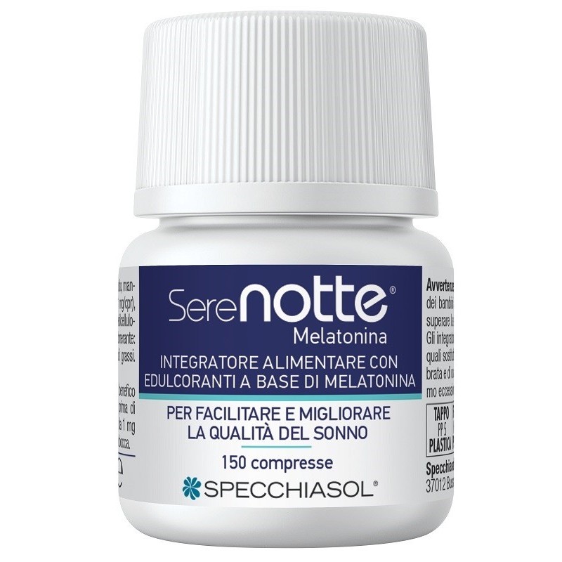 Serenotte melatonina 1 mg 150 compresse Serenotte melatonina 1 mg 150 compresse