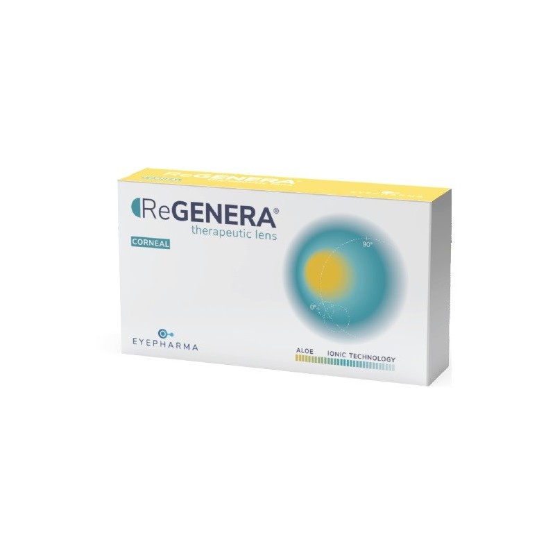 Regenera lente a contatto terapeutica ionic corneale