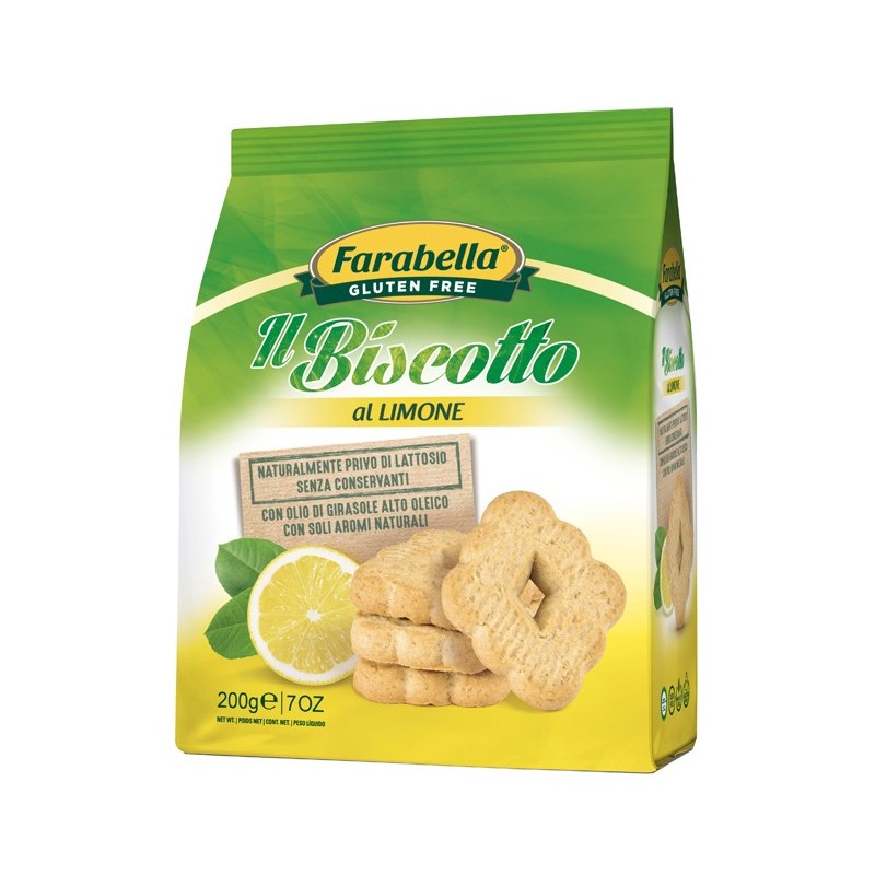 Farabella biscotto limone 200 g Farabella biscotto limone 200 g