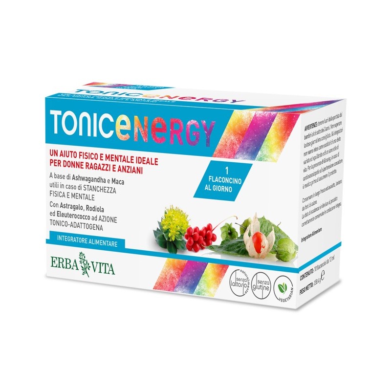 Tonic energy 10 flaconcini da 12 ml