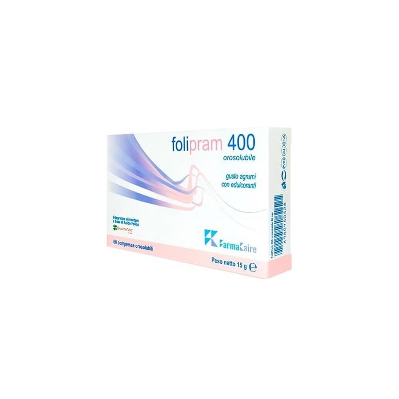 Folipram 400 60 compresse orosolubili gusto agrumi