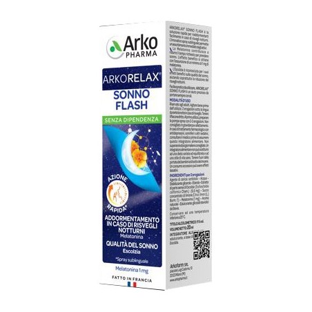 Arkorelax flash sonno spray 20 g